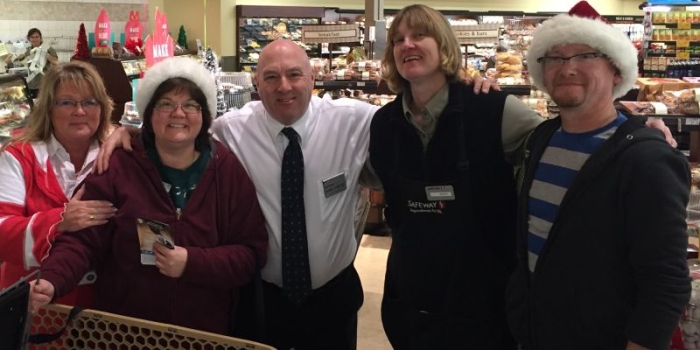 Fresh bread donated by Safeway