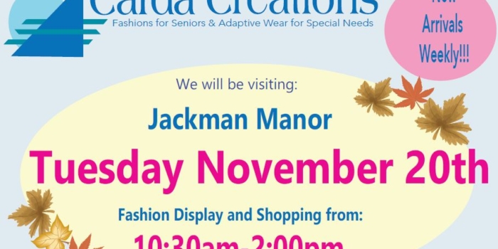 Carda Creations coming on Nov 20th!